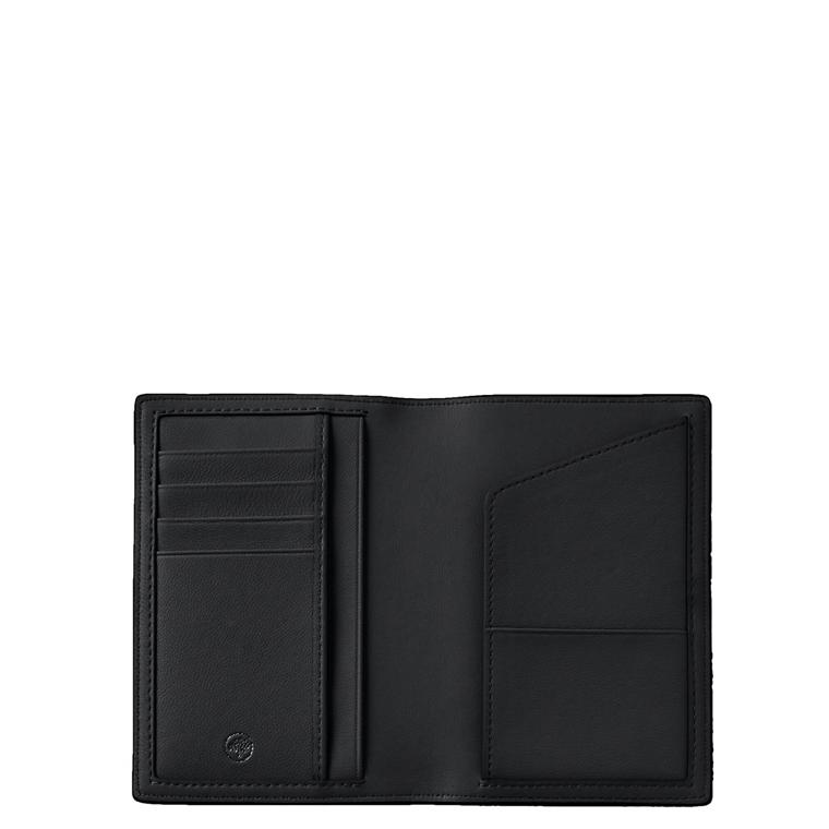 Mulberry New passport Cover Wallet Small Classic Grain Black 